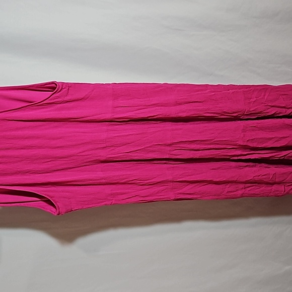 Glamour Fuchsia Dress Sz Medium - Picture 3 of 6